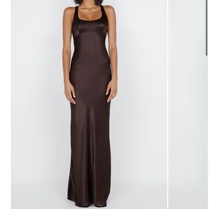 Bec & Bridge Brown Maxi Dress